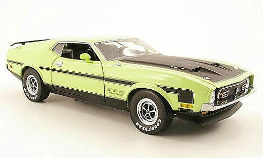 Ford Mustang Boss 351 1/18 Sun Star vert diecast model cars