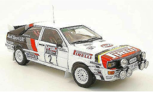 Audi Quattro rallye 1/18 Sun Star Rally no.2 audi sport uk schottland 1982 h.mikkola / a.hertz diecast model cars