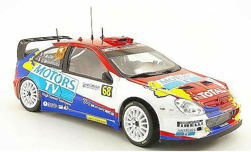 Citroen Xsara WRC 2010 1/18 Sun Star no.68 motors tv rallye frankreich y.muller / g.mondesir diecast model cars