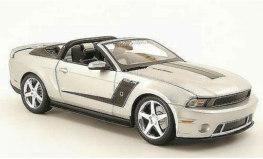 Ford Mustang Convertible 1/18 Maisto roush 427r grey metallisee/black diecast model cars