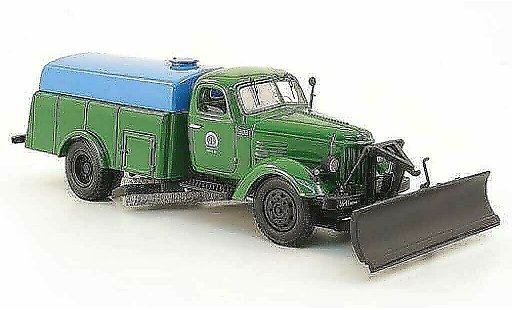Zil 164 Base 1/43 DIP Models A/PM-10 Strassenreinigreeng-Winter green/blue diecast model cars
