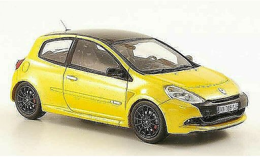 Renault Clio Cup 1/43 Spark R.S. yellow/black 2011 diecast model cars