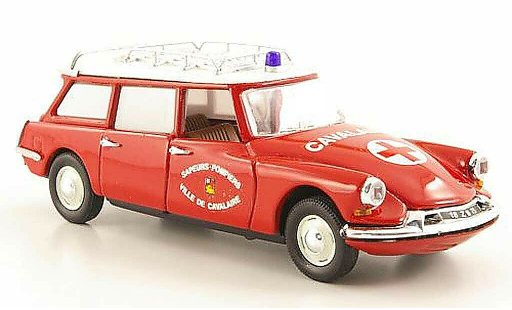 Citroen ID 19 ambulance 1/43 Rio Estate Fire brigadeambulanz - Ville de Cavalaire 1962 diecast model cars