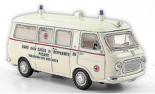 Fiat 238 Ambulanza 1/43 Rio Ambulance Pesaro 1969 diecast model cars