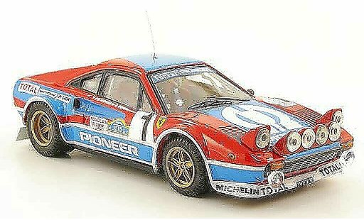 Ferrari 308 GTB 1/43 Best Gr.4 No.1 Pioneer Targa Florio 1982 diecast model cars