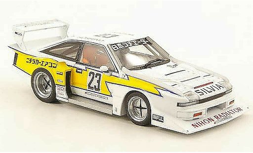 Nissan Silvia S110 1/43 Ebbro Turbo Super Silhouette No.23 1983 diecast model cars
