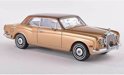 Rolls Royce Corniche FHC 1/43 Neo dore/brun LHD limitee edition 300 piece 1971 diecast model cars