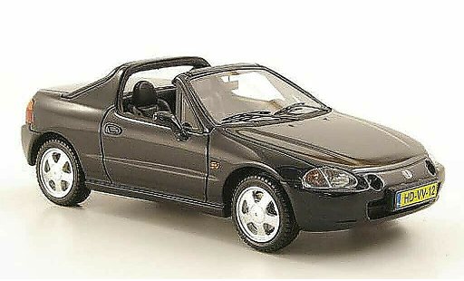 Honda CRX del Sol 1/43 Neo black 1992 diecast model cars
