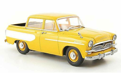 Toyopet Masterline Double Pick Up 1/43 Ebbro yellow/white 1959 diecast model cars