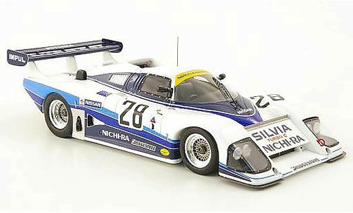 Nissan Silvia S110 1/43 Ebbro Turbo C No.28 Nichi-Ra WEC Japan 1985 diecast model cars