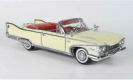 Plymouth Fury Convertible 1/18 Sun Star yellow 1960 diecast model cars