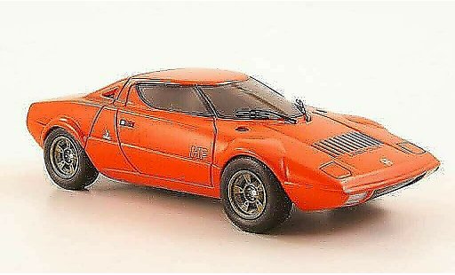 Lancia Stratos HF 1/43 Premium X red orange Autosalon Turin 1971 diecast model cars