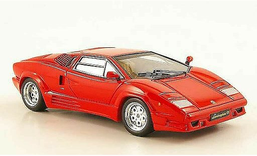Lamborghini Countach 25th Anniversary 1/43 Premium X red 1989 diecast model cars