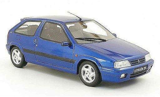 Citroen ZX 16V 1/18 Ottomobile blue diecast model cars