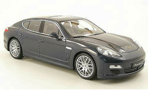 Porsche Panamera S 1/18 Welly bluegrey diecast model cars