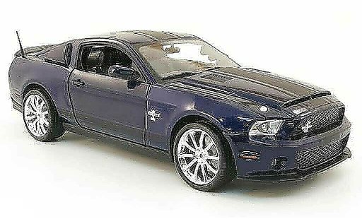 Shelby GT 500 2010 1/18 Shelby Collectibles super snake blue diecast model cars