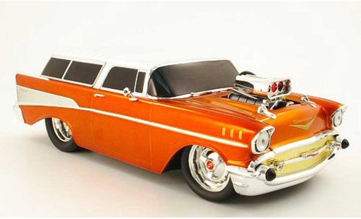 Chevrolet Nomad Station Wagon 1/18 M2 Machines copper/beige 1957 diecast model cars