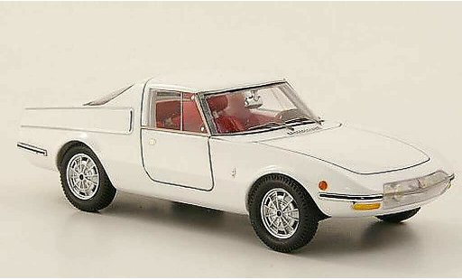 Abarth 1300 OT 1/43 Spark Coupe Pininfarina white diecast model cars