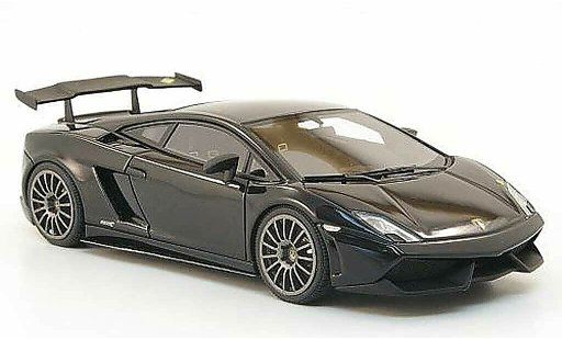 Lamborghini Gallardo LP570-4 1/43 Look Smart Blancpain Edition black/mattblack 2010 diecast model cars