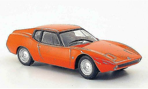 Abarth Scorpione SS 1/43 Hachette orange 1968 diecast model cars