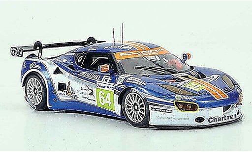 Lotus Evora Base 1/43 Spark No.64 Jet Alliance 24h Le Mans 2011 diecast model cars