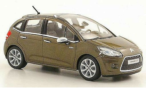 Citroen C3 Berline 1/43 Norev brown 5-portes 2011 diecast model cars