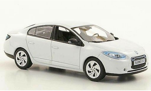 Renault Fluence Z.E. 1/43 Norev ZE white 2011 diecast model cars