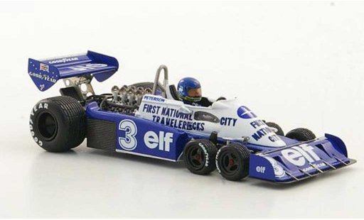 Tyrrell P34 1977 1/43 TrueScale Miniatures No.3 elf R.Peterson GP Belgien diecast model cars