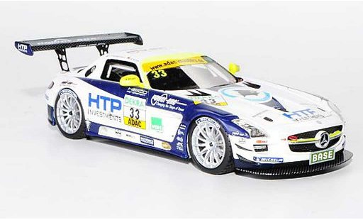 Mercedes SLS GT3 1/43 Schuco AMG No.33 Heico Motorsport C.Frankenhout / A.Wirth ADAC GT Masters-Saison 2011 diecast model cars