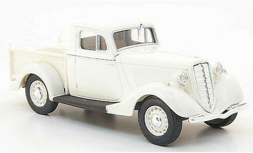 Gaz M415 Pick Up 1/43 Nash Avtoprom white diecast model cars