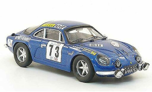 Alpine A110 rallye 1/43 Trofeu No.73 Darniche/Mahe Rally Portugal 1972 diecast model cars