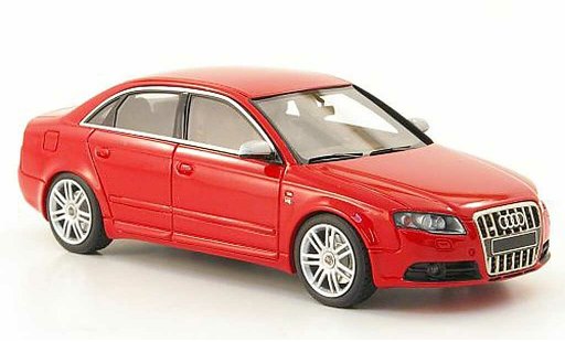 Audi S4 berline 1/43 Look Smart red diecast model cars