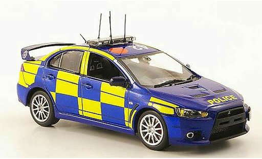 Mitsubishi Lancer Evolution X 1/43 Model Icons Essex Police ANPR Intercept Unit diecast model cars
