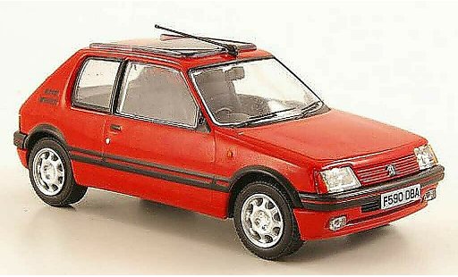 Peugeot 205 GTI 1/43 Vanguards 1.9 red diecast model cars