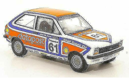 Ford Fiesta 1980 1/43 Vanguards MkI 1300 No.61 A.Curnow Datapost BSCC diecast model cars