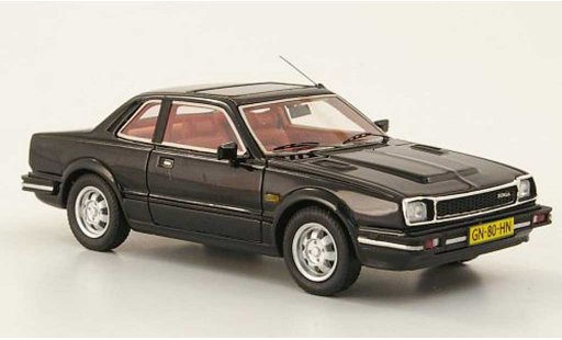 Honda Prelude 1981 1/43 Neo MKI black diecast model cars
