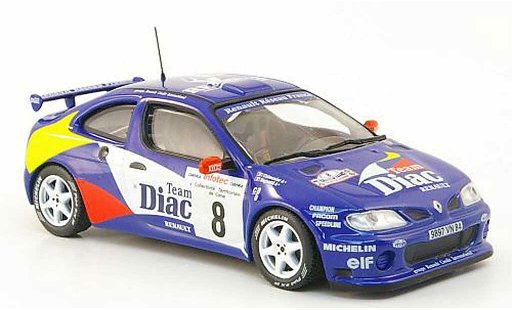 Renault Megane Maxi 1/43 Hachette No.8 Diac Tour de Corse 1996 diecast model cars