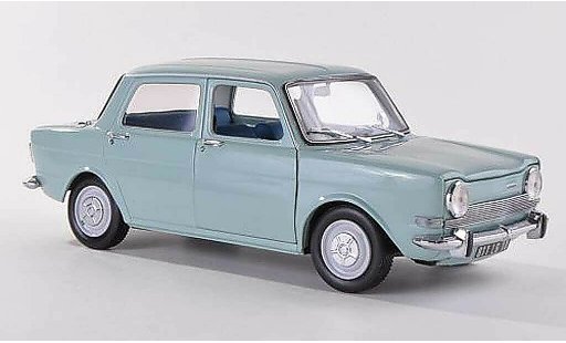 Simca 1000 LS 1/18 Norev blue 1974 diecast model cars