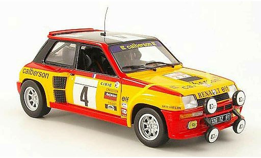 Renault 5 Turbo 1/18 Eagle no4 calberson tour de france auto 1980 j.ragnotti / andrie diecast model cars