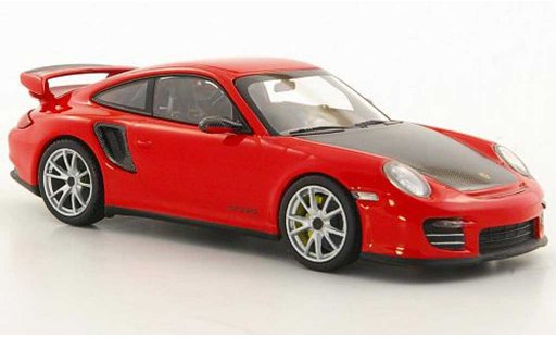 Porsche 911 GT2 RS 1/43 Minichamps 2010 (II) red/carbonoptik diecast model cars