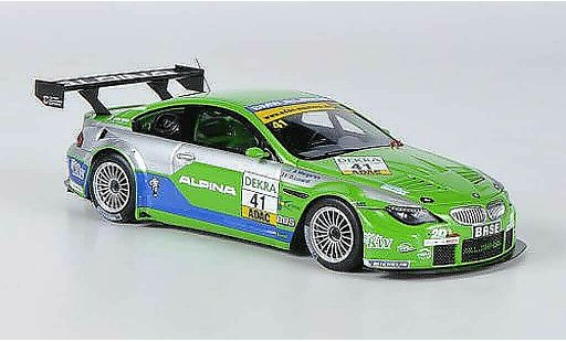 Alpina B6 gt3 1/43 Minichamps No.41 Liqui Moly Team Engstler ADAC GT Masters 2011 diecast model cars