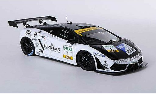 Lamborghini Gallardo LP600 1/43 Minichamps 2011 No.1 Team Reiter ADAC GT Masters diecast model cars