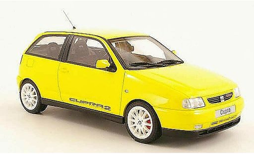 Seat Ibiza Cupra 1/18 Ottomobile 2 yellow diecast model cars