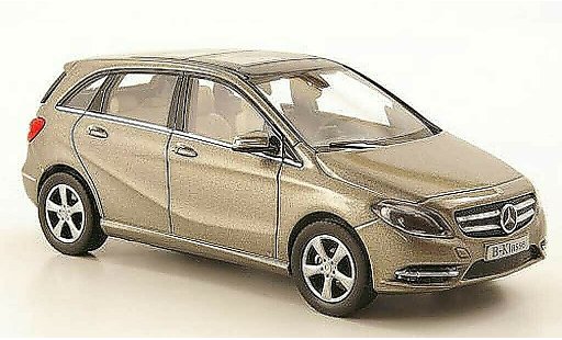 Mercedes Classe B Base 1/43 Norev (W246) grey 2011 diecast model cars
