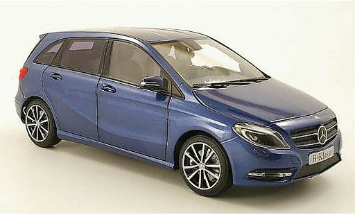 Mercedes Classe B Base 1/18 Norev blue 2011 diecast model cars