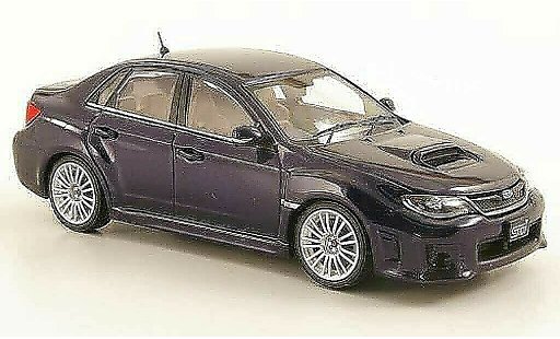 Subaru Impreza WRX 1/43 Ebbro STI A-Line blue 2010 diecast model cars