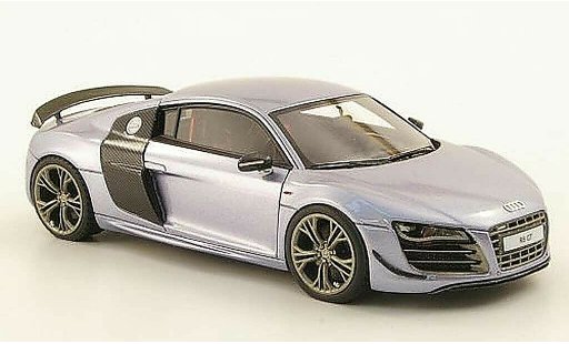 Audi R8 gt 1/43 Look Smart grey blue diecast model cars
