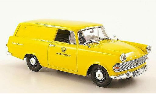 Opel Rekord P2 1/43 Bing van Deutsche Post diecast model cars