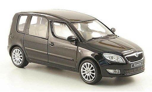 Skoda Roomster Base 1/43 Abrex black diecast model cars