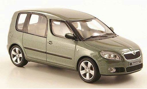 Skoda Roomster Base 1/43 Abrex oliv 2006 diecast model cars